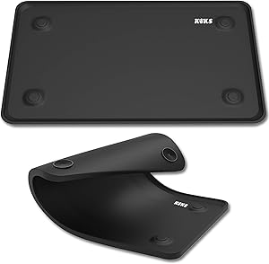 KEKS Silicone Pet Food Mat with Suction Cups - No Spill, Anti Slip and Waterproof Feeding Pad for Dog and Cat Food Dish and Water Bowl