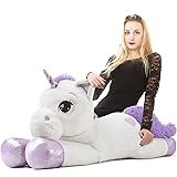 Lanmore 43" Big Unicorn Stuffed Animal Large Cute