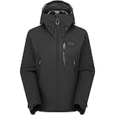 Rab Women's Downpour Mountain Jacket - Lightweight Waterproof Hooded Coat for Hiking, Trekking, & Climbing