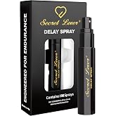 Secret Lover Delay Sprayer for Long Last Men, Fast-Acting Control Formula for Long-Lasting Performance Duration Spray, Desensitized Spray for Enhanced Sensation Support, Retardante Para Caballeros