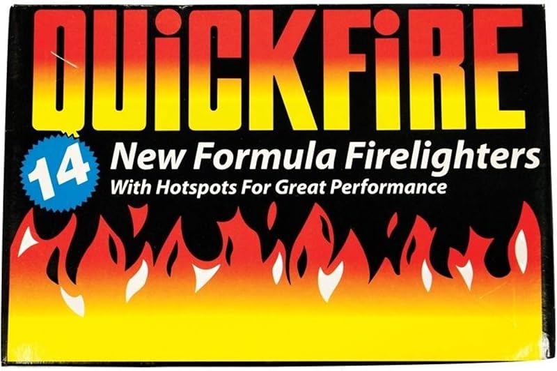 Quickfire Fire Lighters Bulk Pack - BBQ Coal & Wood Burners (6)