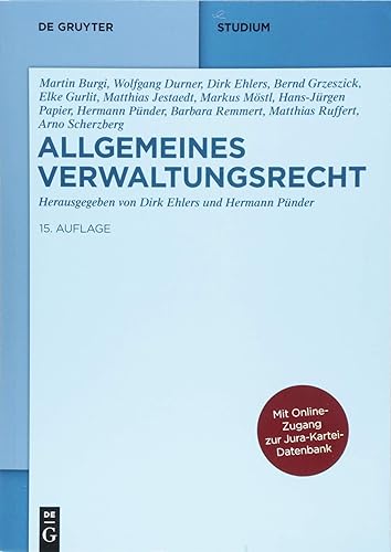 Download Allgemeines Verwaltungsrecht: Mit Online-Zugang zur Jura-Kartei-Datenbank PDF