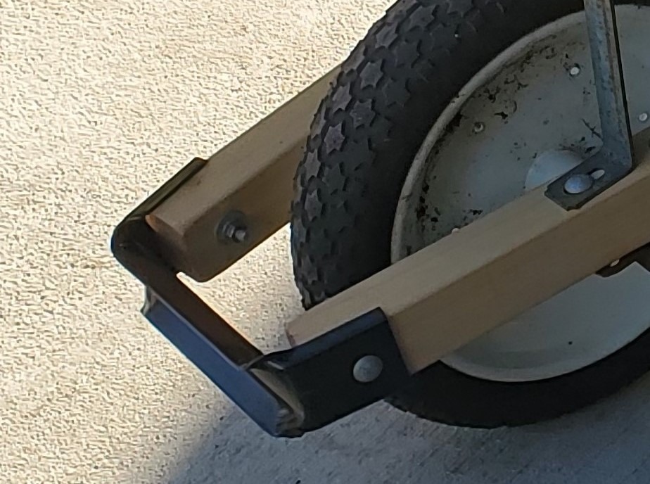 CoronaTools 2506-83 Heavy-Duty Steel Wheelbarrow Bumper Bracket - Fits WB 2506K, WB 2606K Models