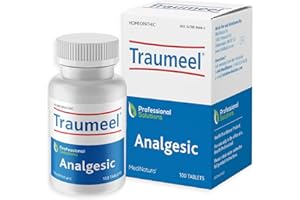 MediNatura Traumeel Homeopathic Arnica + 13 Active Ingredients for Muscle, Joint, Back, Arthritis, Injury, Exercise Related Pain & Soreness - Made in Germany - 100 Tablets