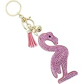 NTLX Key Chain Bag Charm – Cute Sparkling Charm for Purses, Luggage, Suitcases, Diaper Bag, and Keys - Gift Box Included