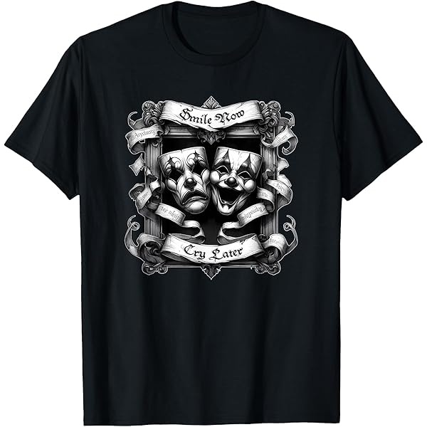 Amazon.com: SMILE NOW CRY LATER Retro Gothic Cholo Chicano