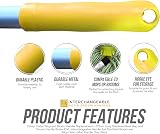 TDBS Colour Coded 120cm Aluminium Mop and Broom Handle Yellow view 2