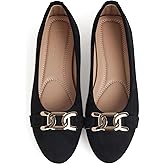 BTNICE Women's Round Toe Ballet Shoes Flats Comfortable Ballerina Shoes Slip On Work Flats for Walking, Driving, Dressy