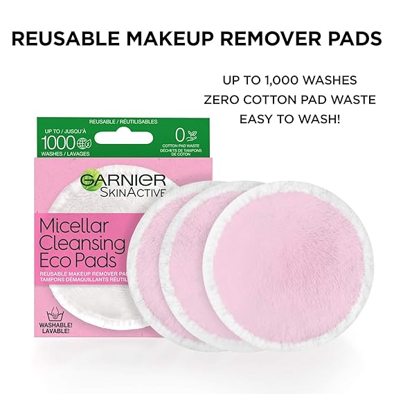 garnier skinactive micellar cleansing eco pads