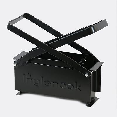Inglenook Paper Log Briquette Maker Press - Recycle Newspapers DIY Fuel