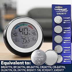 LOOPACELL CR2477 3V Lithium Cell - 3V Long Lasting