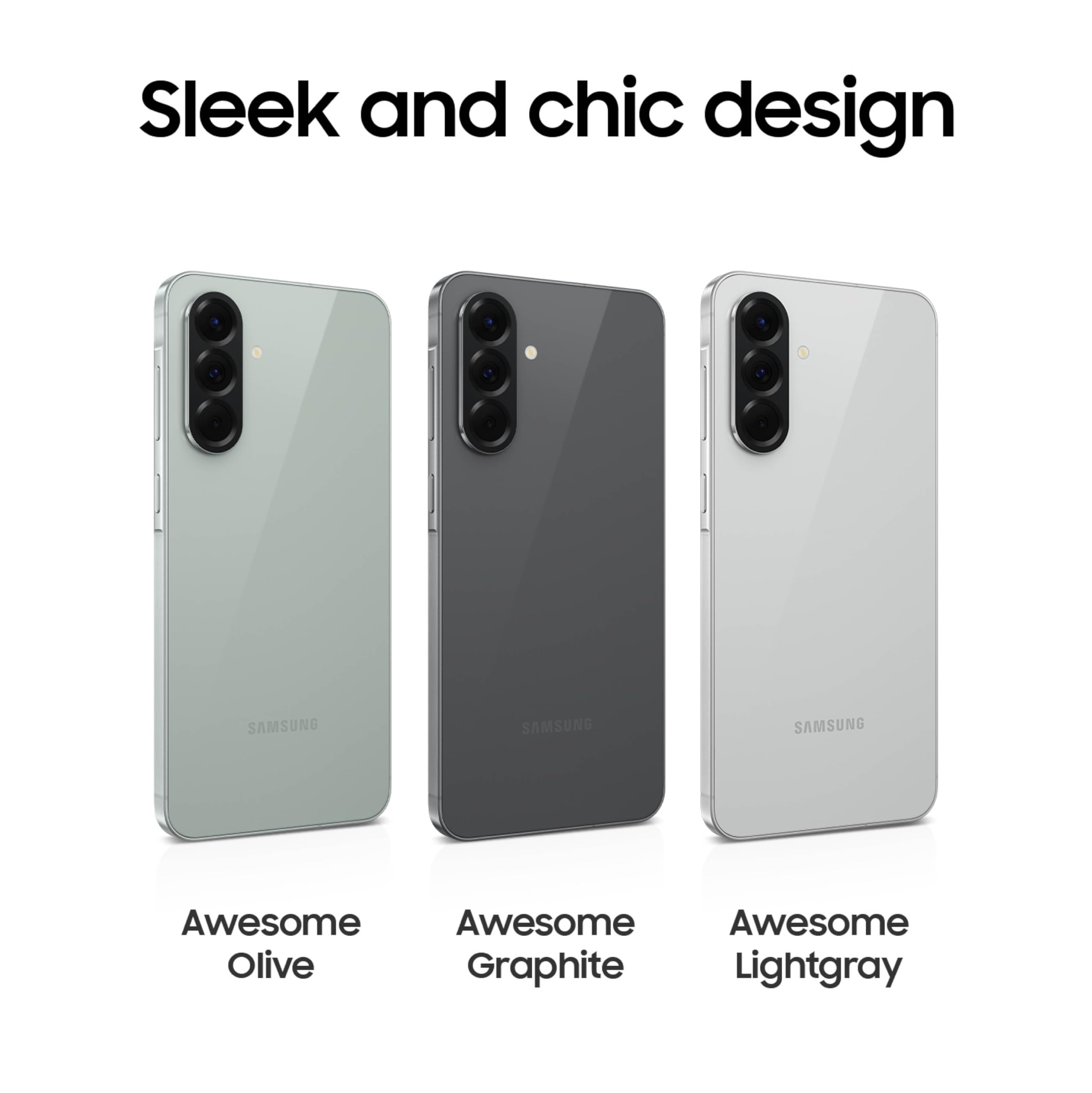 Teléfono celular Samsung Galaxy A56 5G, teléfono inteligente con IA de 128 GB, Android desbloqueado, ediciones de fotos con IA, pantalla grande, batería de larga duración, 2025, garantía del fabricante de 1 año en EE. UU., impresionante gris claro