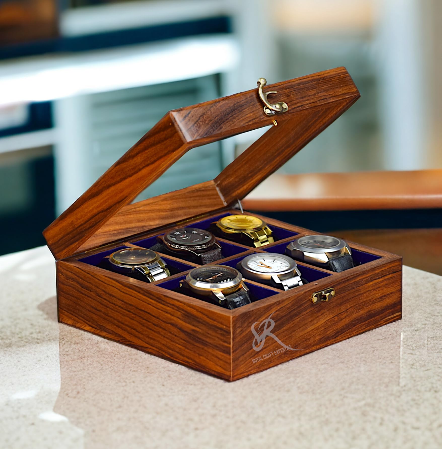 Jewelry Box Solid Wood Watch Boxes Wood Watch Box For Men Pioneering Sex  Stop Watch, image size:1755x1782