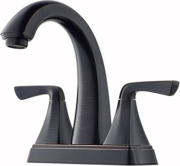 Pfister Selia 2 Handle 4 Centerset Bathroom Faucet Tuscan Bronze