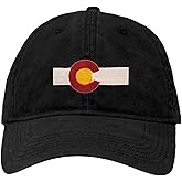 Go All Out Adult Colorado Flag Embroidered Deluxe Dad Hat