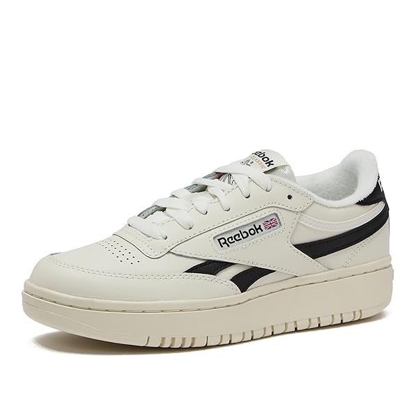 REEBOK WOMEN’S CLUB C DOUBLE REVENGE PLATFORM SNEAKER,...