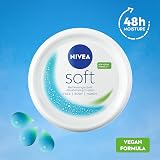 NIVEA Soft Moisturising Cream 500ml with Vitamin E Jojoba Oil Vegan view 4