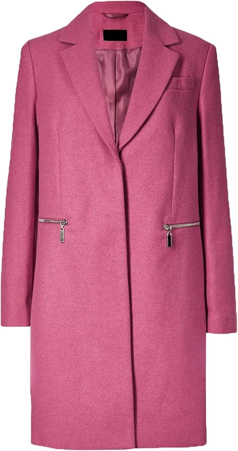 marks and spencer pink coat