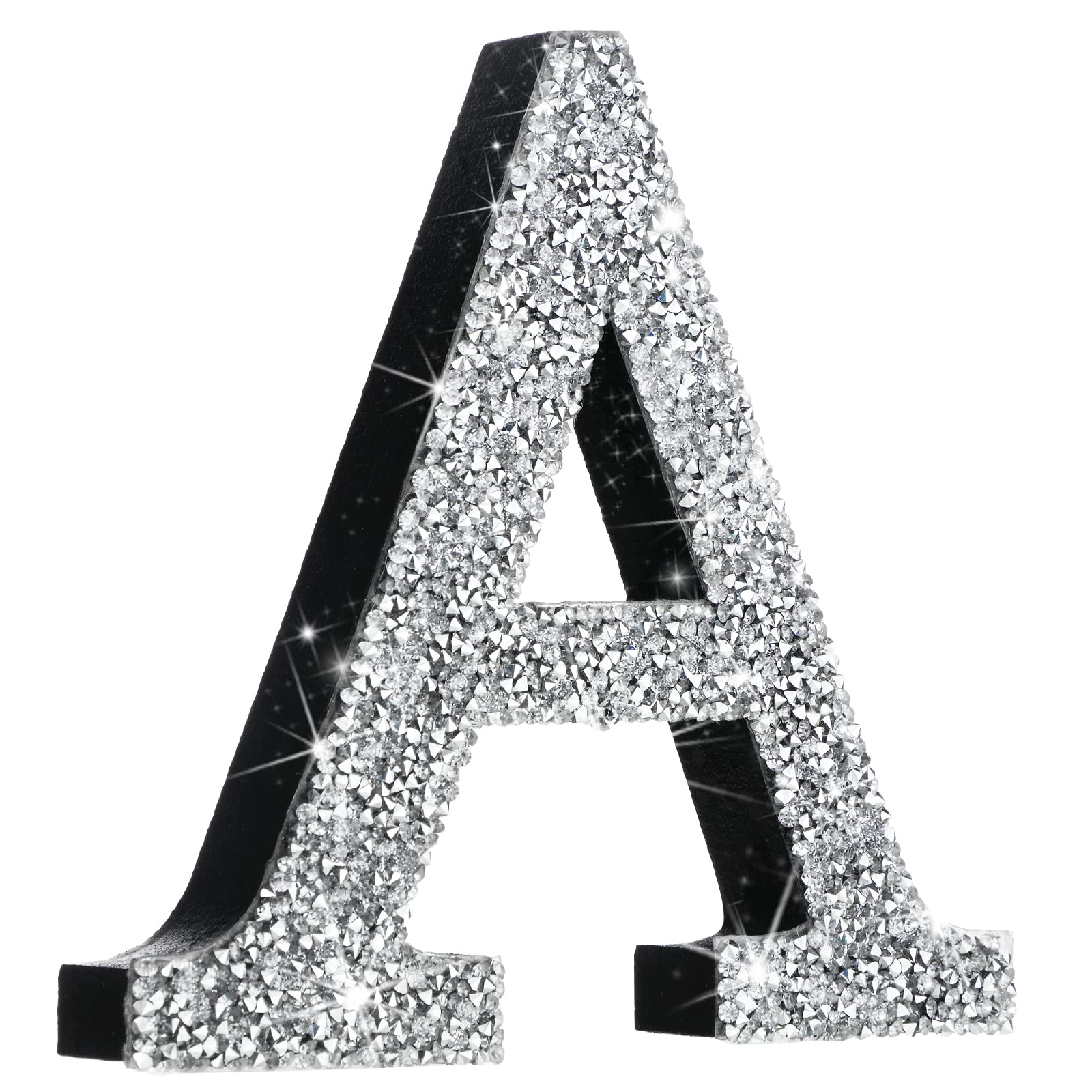 Photo 1 of ***STOCK IMAGE FOR REFERENCE*Star
** the letter V **
Qunclay Silver Crystal Diamond Bling Letters Crushed Diamond Decoration Wooden Glitter Letter with Screw and Hooks Rhinestone Gift for Valentine Y2k Mcbling Bedroom Wall Decor(5.7"l X 5.7"w)