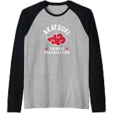 Naruto Shippuden Akatsuki Shinobi Organization Raglan Baseball Tee