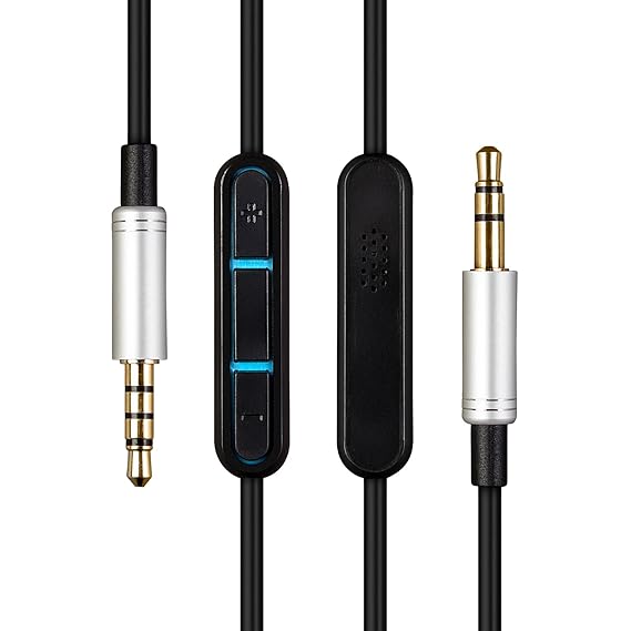 Cordable 1.2M Replacement Audio Cable for Bang & Olufsen Beoplay Headphones - Compatible with B&O H9/H4/H6/H8 headsets