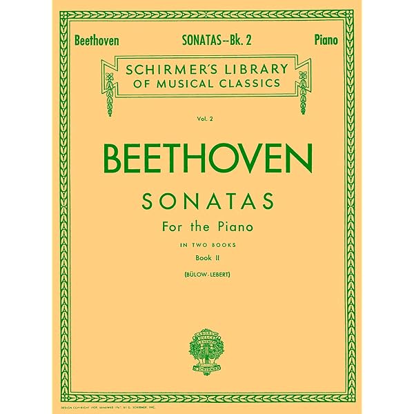 Beethoven - Sonatas Book 1 | Schirmer Library of Classics Vol. 1