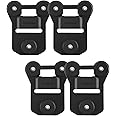 BOBLOV 2Packs Body Camera Magnet Mounts, 6pcs Magnets Optional, Universal Magnetic Suction Back Clip, Make from Black Silica, Stick to Clothes for Universal All Brand Body Camera(Two Pairs)