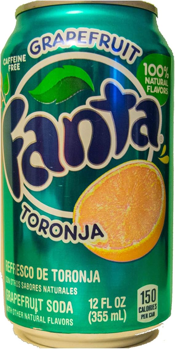 Fanta Grapefruit Soda Cans, 355ml Amazon.co.uk Grocery