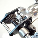 sourcing map 2pcs Bevel Gear 2M 20T 16mm Shaft 1:1 90 Degree Steering Gear 45# view 6