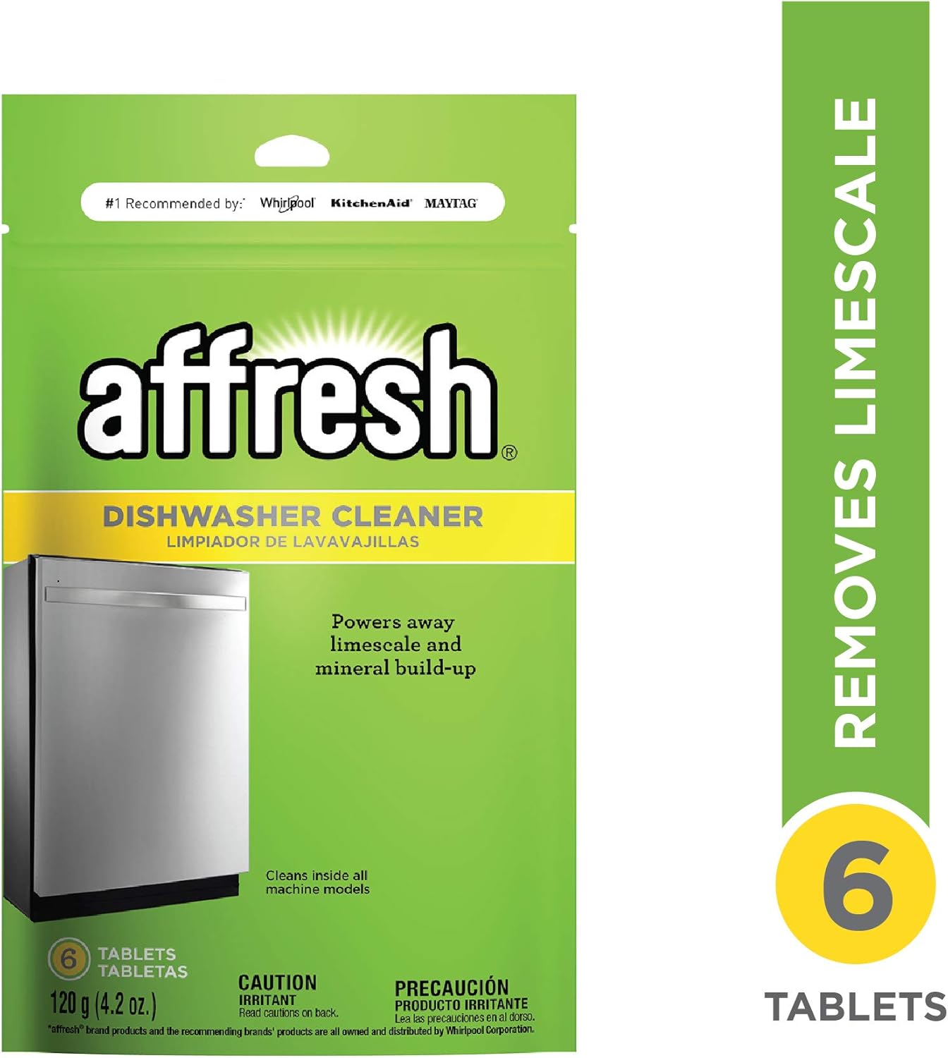 Affresh W10282479 Dishwasher Cleaner, 1 Pack 617297415440 eBay