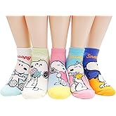socksense The Peanuts Snoopy Women and teen girls Cartoon Character Series Licensed Socks