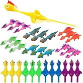 Namii W Rubber Chicken Slingshot Dinosaur Catapult Toys, Slingshot Chicken Animal Finger Toys for Kids, Flick Chicken Dinosaurs Flying Games Stress Gag Toysfor EasterStuffers for Party Favors