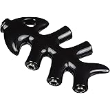 KitSound Fish-Shaped Headphone Splitter Adapter Compatible iPod, iPad, iPhone, Samsung and Android Devices – Black