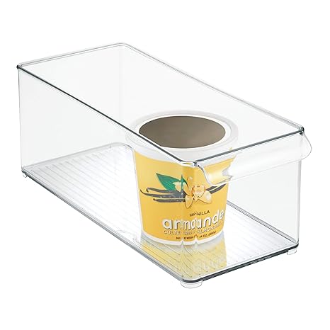 iDesign 73730EU Kühlschrank und Gefrierboxen, Tiefe Aufbewahrungsbox, durchsichtig