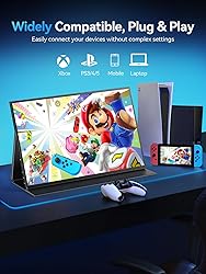 UPERFECT 16” Portable Gaming Monitor | 120HZ, HDR