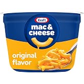 Kraft Mac and Cheese Dinner, Microwaveable Cup, Original Flavor, 2.05 oz | for Easy Dinner or Dinner Sides, No Artificial Flavors, Preservatives or Dyes