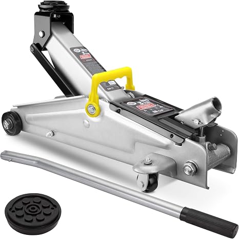 Deuba Hydraulischer Wagenheber 3 Tonnen Kompakt Tragegriff Roll