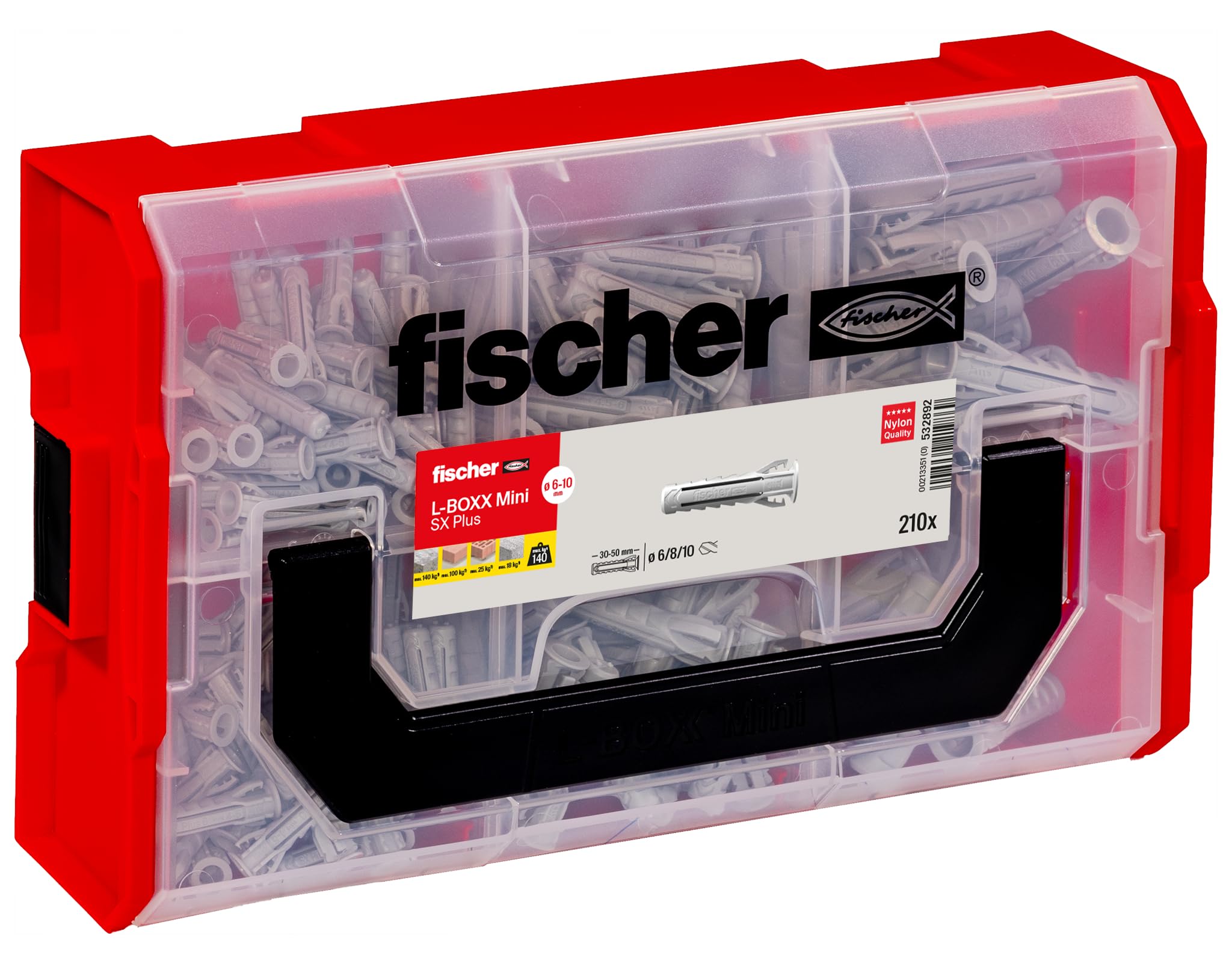Fischer fixtainer, Wall Anchor Set, 532892