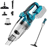 HILIPE Cordless Handheld Vacuum Cleaner for Makita 18V Battery, EasyClean Wet Dry Use,Wireless Handheld Vacuum for Car,Home, Boat,Workshop, Pet Hair, Furniture Cleaning (Tool Only No Battery)