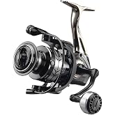 Big Game Surf Spinning Fishing Reel, 44Lbs Max Drag Saltwater Fishing Reels | 8000/10000/12000, Metal Reel Seat, Zinc Alloy Gear for Saltwater Inshore and Offshore Spinning Reels