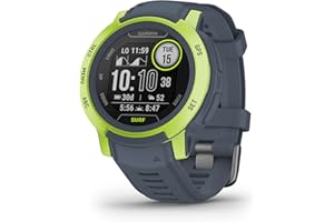 Garmin Instinct 2, Surf-Edition, GPS Outdoor Watch, Surfing Features, Multi-GNSS Support, Tracback Routing, Mavericks