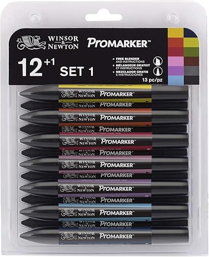 Winsor \u0026 Newton ProMarker 13 Set 