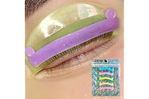 PERMANIA Lash Lift Ribbon, 5 Pcs Silicone Eyelash Rods Ribbon Soft Colorful Lash Lift Tool Flexible Perm Roller Multi-Functional for Eyelash Lifting