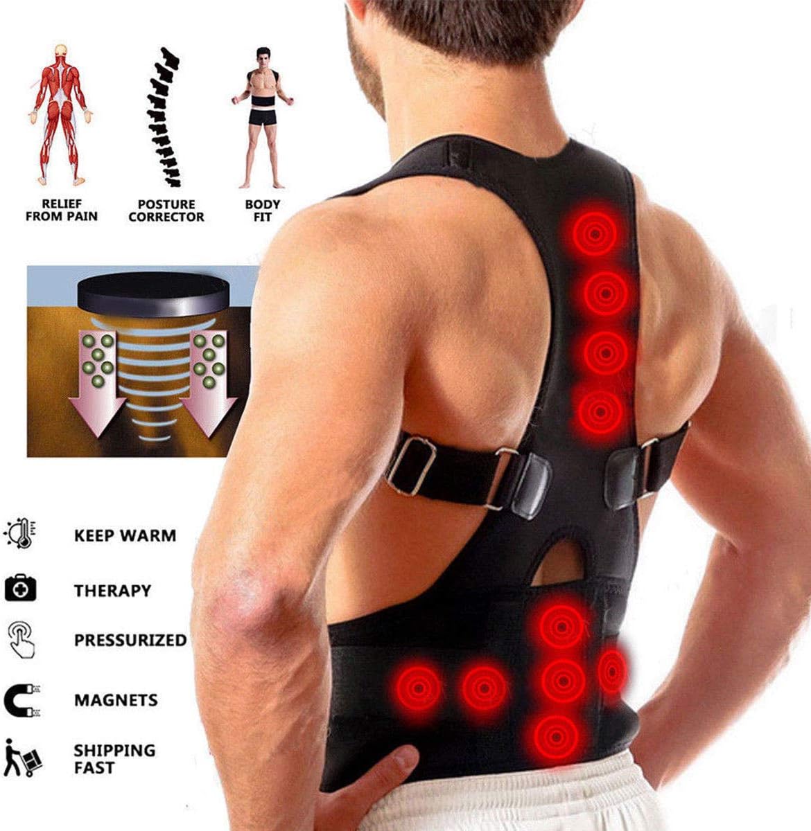 faja lumbar, cinturon lumbar, arnes lumbar, protector espalda