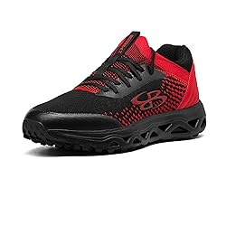 Boombah Men's Raptor Pureknit Blaze Turf Black/Red