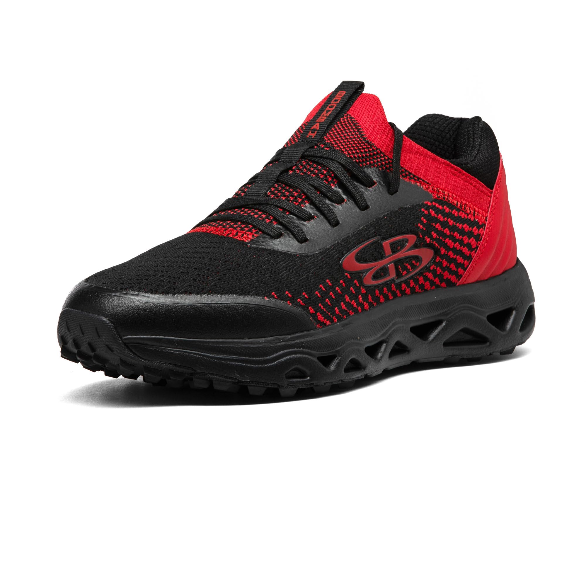 Boombah Men's Raptor Pureknit Blaze Turf Black/Red