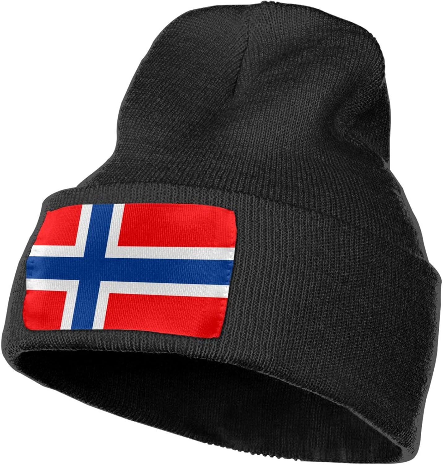 sudoki Norwegian Flag Unisex Beanie Caps Knit Skull Hat Winter Wool