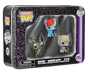 Funko My Little Pony Pocket Pop! Mini Vinyl Figure Tin (3-Pack)