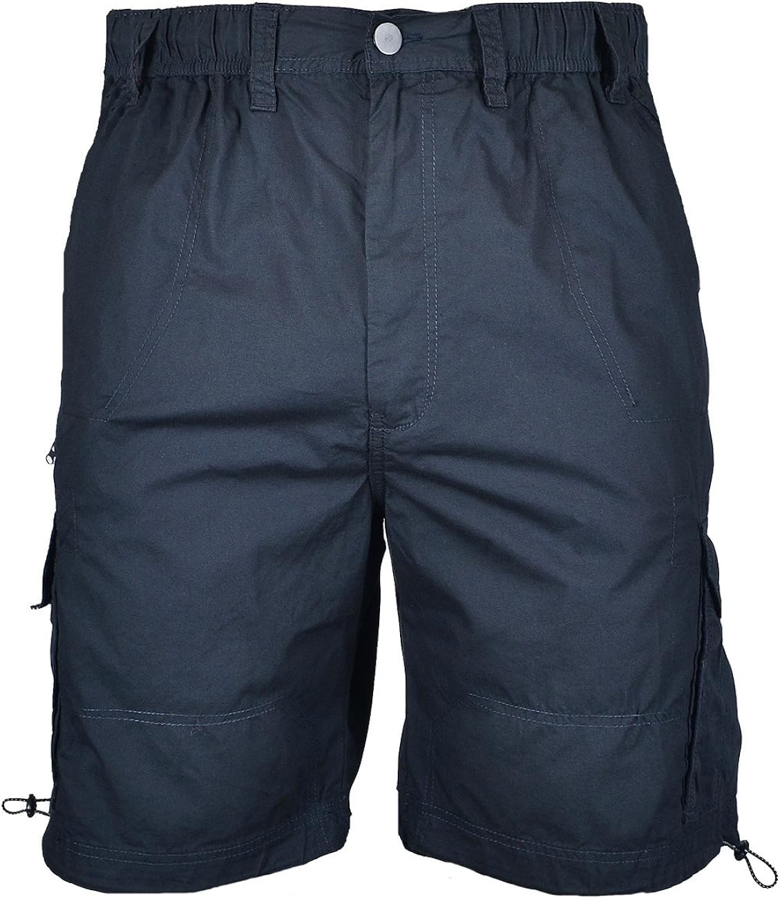 Big and tall navy blue cargo shorts Clearance