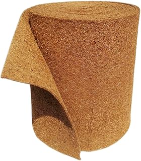 MW.Shop.24 Kokosmatte 100% Biologisch Winterschutz für Pflanzen Kälteschutz in 25cm / 50cm / 75 cm / 100cm (Breite) - (Meterware) Garten (50cm x 5m)